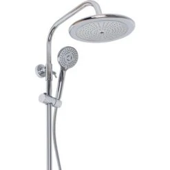 Colonna Bagno Doccia Acciaio Soffione Ø 25cm Doccetta 3 Funzioni Cigno -Hansgrohe Negozio 64661566 3