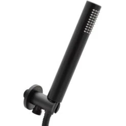 Set Doccia Tondo Nero Opaco Completo Di Soffione 30 Cm E Set Doccetta -Hansgrohe Negozio 64841401 5