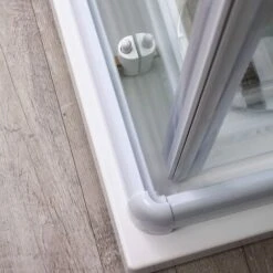 BOX DOCCIA 70X70 CRISTALLO 4MM SERIGRAFATO PROFILO BIANCO VENERE 9 BOX DOCCIA 70X70 CRISTALLO 4MM SERIGRAFATO PROFILO BIANCO VENERE -Hansgrohe Negozio 6583410 5