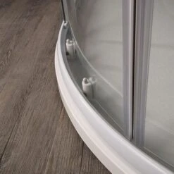 BOX SEMICIRCOLARE PER DOCCIA 80 CM CRISTALLO SERIGRAFATO VENERE -Hansgrohe Negozio 6653940 5