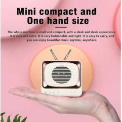 Altoparlante Bluetooth Retrò Mini Scheda Subwoofer Wireless (nero) 6 Altoparlante Bluetooth Retrò Mini Scheda Subwoofer Wireless (nero) -Hansgrohe Negozio 67002182 3