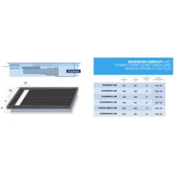 Piatto Doccia Piastrellabile Compatto Con Canale 100 X 100 Cm X 67 Mm -Hansgrohe Negozio 67403342 5