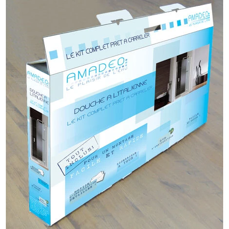 Kit Piatto Doccia Completo Per Piastrellatura Standard + Sifone 360° - 90 X 90 Cm 1 Kit Piatto Doccia Completo Per Piastrellatura Standard + Sifone 360° - 90 X 90 Cm