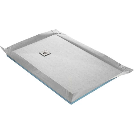 Kit Piatto Doccia Completo Per Piastrellatura Standard + Sifone 360° - 90 X 90 Cm 2 Kit Piatto Doccia Completo Per Piastrellatura Standard + Sifone 360° - 90 X 90 Cm - immagine 2