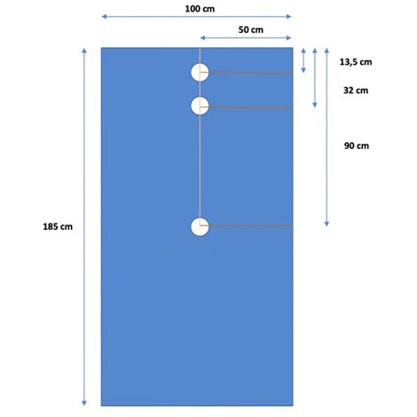 Prolunga Per Piatto Doccia Da Piastrellare 200 X 100 Cm X 8 Mm Di Spessore 2 Prolunga Per Piatto Doccia Da Piastrellare 200 X 100 Cm X 8 Mm Di Spessore - immagine 2