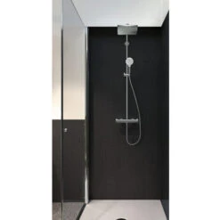 Hansgrohe Showerpipe Crometta E 240, Set Doccia 1 Getto, Cromato (27271000) -Hansgrohe Negozio 69647626 4