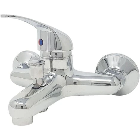 Rubinetto Miscelatore Vasca Da Bagno Cromato Monocomando Acqua Calda Fredda 8402 1 Rubinetto Miscelatore Vasca Da Bagno Cromato Monocomando Acqua Calda Fredda 8402