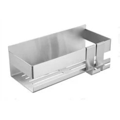 Mensola Per Doccia Mensola Per Bagno Senza Perforazione Mensola Per Doccia Autoadesiva Senza Perforazione Mensola Per Bagno In Acciaio Inossidabile Con 2 Ganci