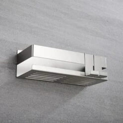 Mensola Per Doccia Mensola Per Bagno Senza Perforazione Mensola Per Doccia Autoadesiva Senza Perforazione Mensola Per Bagno In Acciaio Inossidabile Con 2 Ganci -Hansgrohe Negozio 69716647 4