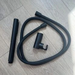 Porta Doccia Combinato Luisa Nero 3 Pezzi -Hansgrohe Negozio 71408710 4