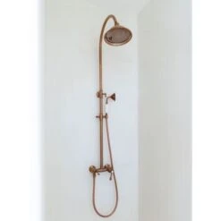 Colonna Doccia Leeds Retro In Rame 7 Colonna Doccia Leeds Retro In Rame -Hansgrohe Negozio 71408729 4