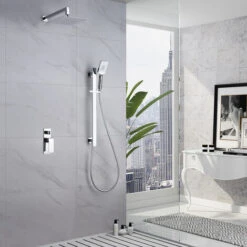 IMEX Kit Incasso Doccia Miscelatore Borneo -Hansgrohe Negozio 74256035 3