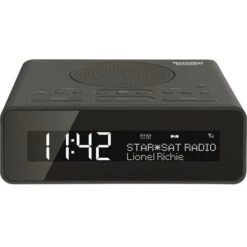 TechniSat DigitRadio 51 Radiosveglia DAB+, FM AUX Antracite