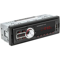 Autoradio Bluetooth 60W X 4 1 DIN Autoradio Stereo Con Telecomando Supporto MP3/USB/SD/TF/AUX/File