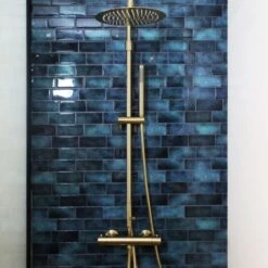 Colonna Doccia Luisa II Oro Spazzolato Senza Miscelatore 8 Colonna Doccia Luisa II Oro Spazzolato Senza Miscelatore -Hansgrohe Negozio 74461717 4