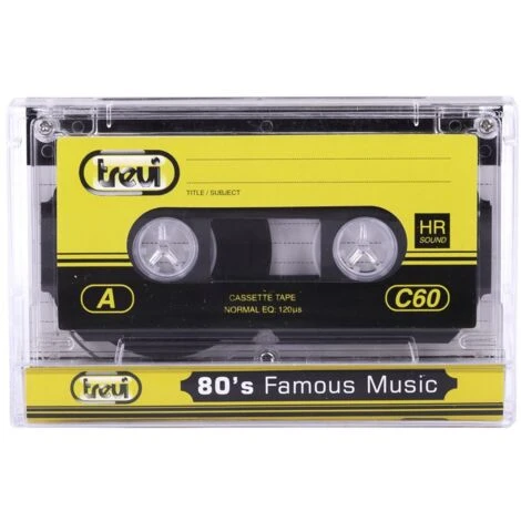 Trevi C60 HR Audiocassette Vergini Da 60 Minuti (30 Min Per Lato) , Confezione Da 4 Musicassette 0C60P4 1 Trevi C60 HR Audiocassette Vergini Da 60 Minuti (30 Min Per Lato) , Confezione Da 4 Musicassette 0C60P4