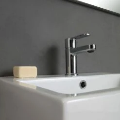 MOBILE BAGNO SOSPESO 120 CM CON DOPPIO LAVABO E ANTE VALENTINA -Hansgrohe Negozio 7728743 3