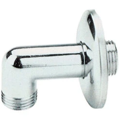 CURVA CROMATA CON ROSETTA M1/2 X M1/2. Prezzo Per 1 Pezzo.