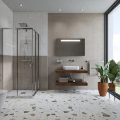 Hansgrohe Vernis Shape, Colonna Doccia 230 1 Getto EcoSmart 9 L/min Con Miscelatore Termostatico, Cromata (26097000hansgrohe) -Hansgrohe Negozio 78690157 4