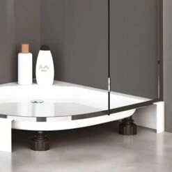 Wirquin 30720239 - Set Di 6 Piedini Per Piatto Doccia, Colore: Nero 6 Wirquin 30720239 - Set Di 6 Piedini Per Piatto Doccia, Colore: Nero -Hansgrohe Negozio 78919547 3