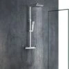 Colonna Doccia Con Miscelatore Meccanico Diamante - Spazio