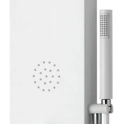 Pannello Doccia Meccanico Nives In Alluminio Bianco - Spazio -Hansgrohe Negozio 8038867 3
