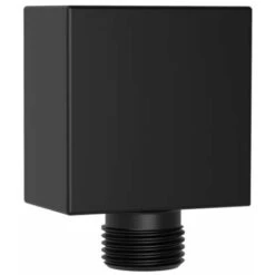 Kielle Accessori - Presa D'acqua A Muro, Nero Opaco 20918004