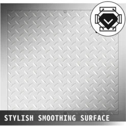 VEVOR Chiusino Da Incasso Pozzetto, Coperchio In Lamiera Di Acciaio Zincato, 50x50 Cm, Pozzetto Giardino In Lamiera Zincata, 2 Viti, Per Apertura Drenaggio Su Nave Stazione Di Pompaggio O Parcheggio -Hansgrohe Negozio 82818693 3