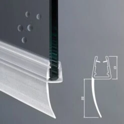 Guarnizione Box Doccia Ricambio Verticale | Vetro 6mm 8mm EC-22-504