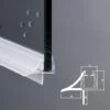 Guarnizione Box Doccia Con Gocciolatoio | Vetro 6mm 8mm EC-10-604