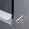 Guarnizione Box Doccia Con Gocciolatoio | Vetro 6mm 8mm EC-18-604