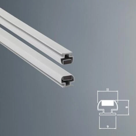 Guarnizione Magnetica Box Doccia In Gomma EC-MAG-9-41 Colore: Bianco 1 Guarnizione Magnetica Box Doccia In Gomma EC-MAG-9-41 Colore: Bianco