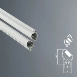 Guarnizione Magnetica Box Doccia In Gomma EC-MAG-367 Colore: Bianco