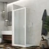 Parete Doccia Walk-in Lato 120 Cm H 185 In Acrilico Mod. Beatrix Profilo