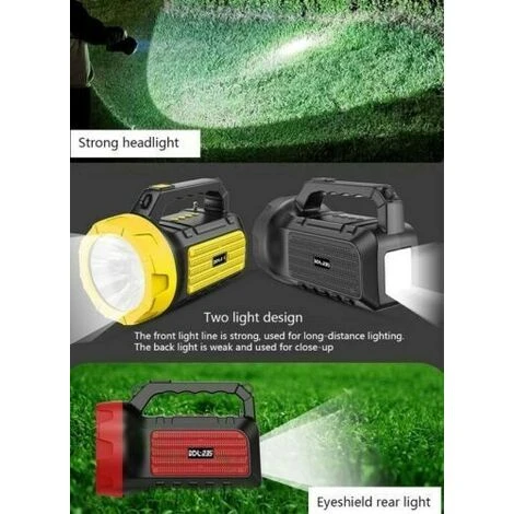 TORCIA SPEAKER CASSA BLUETOOTH 5W RICARICA SOLARE RADIO FM MP3 PORTATILE BDL-235 5 TORCIA SPEAKER CASSA BLUETOOTH 5W RICARICA SOLARE RADIO FM MP3 PORTATILE BDL-235 - immagine 5