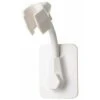 Supporto Per Doccia A Mano Supporto Per Doccia A Parete Regolabile Supporto Per Doccia Supporto A Parete Adesivo In Plastica ABS Senza Supporto Per Trapano Bianco--