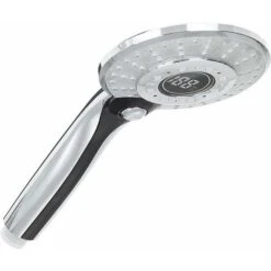 Soffione Doccia A LED, Soffione Doccia A LED A 3 Colori Doccetta Con Controllo Della Temperatura Con Display Digitale Della Temperatura Doccia A 3 Modalità Di Risparmio Idrico 9 Soffione Doccia A LED, Soffione Doccia A LED A 3 Colori Doccetta Con Controllo Della Temperatura Con Display Digitale Della Temperatura Doccia A 3 Modalità Di Risparmio Idrico -Hansgrohe Negozio 86524141 5