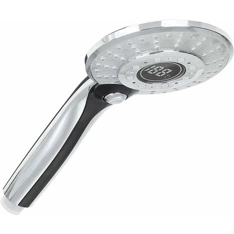 Soffione Doccia A LED, Soffione Doccia A LED A 3 Colori Doccetta Con Controllo Della Temperatura Con Display Digitale Della Temperatura Doccia A 3 Modalità Di Risparmio Idrico 5 Soffione Doccia A LED, Soffione Doccia A LED A 3 Colori Doccetta Con Controllo Della Temperatura Con Display Digitale Della Temperatura Doccia A 3 Modalità Di Risparmio Idrico - immagine 5