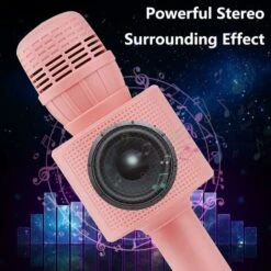 Giocattoli Karaoke Con Microfono Wireless Per Bambini O Neonati, Altoparlante Bluetooth Portatile (bianco) 7 Giocattoli Karaoke Con Microfono Wireless Per Bambini O Neonati, Altoparlante Bluetooth Portatile (bianco) -Hansgrohe Negozio 86524165 3