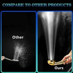 Soffione Doccia, Doccetta Univers 3 Modalità, Oro 9 Soffione Doccia, Doccetta Univers 3 Modalità, Oro -Hansgrohe Negozio 88724535 5