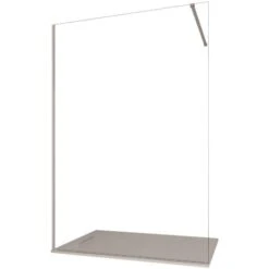 Parete Doccia 8 Mm Reversibile Altezza 195 Cm Profilo Inferiore Osiride, Seleziona Misura 70 -Hansgrohe Negozio 8958184 5