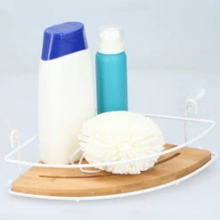 Mensola Angoliera Da Bagno Montaggio A Parete Con Ventose Senza Fori Per Doccia -Hansgrohe Negozio 89586897 3