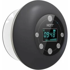 S602 Radio Portatile Per Doccia Altoparlante Bluetooth 5.0, Musica Dab Da Bagno Senza Fili Impermeabile