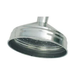 SOFFIONE DOCCIA 1 GETTO • ACCIAIO INOX 1/2F MM 100