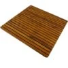 PrixPrime - Piattaforma Ideale Per Doccia E Bagno Dal Design Quadrato Di 71 X 71 Cm In Legno Di Teak Certificato