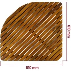 PrixPrime - Piattaforma Ideale Per Doccia E Bagno Di 71 X 71 Cm In Legno Di Teak Certificato 8 PrixPrime - Piattaforma Ideale Per Doccia E Bagno Di 71 X 71 Cm In Legno Di Teak Certificato -Hansgrohe Negozio 90823491 4