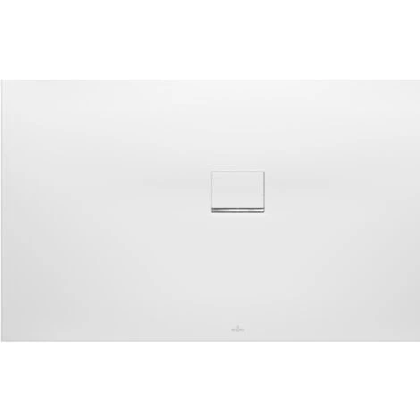 Villeroy & Boch Piatto Doccia Squaro Infinity 1000 X 700 X 40 Mm, In Quaryl Bianco Stone White 1 Villeroy & Boch Piatto Doccia Squaro Infinity 1000 X 700 X 40 Mm, In Quaryl Bianco Stone White
