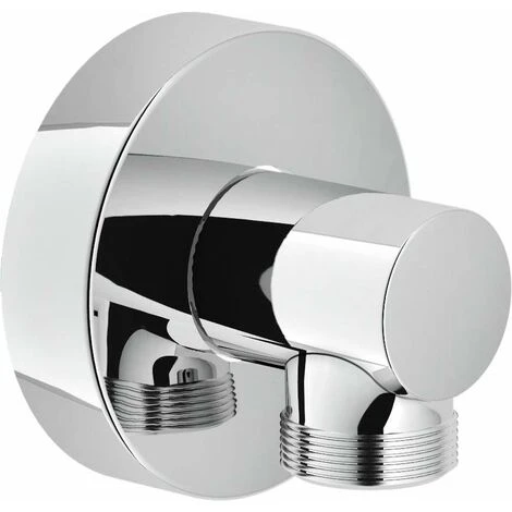 Presa Acqua In Ottone Modello Tondo Nobili AD150/12CR Cromo 1 Presa Acqua In Ottone Modello Tondo Nobili AD150/12CR Cromo