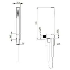 Set Completo Per Bagno Con Kit Doccia Nero Opaco Paini Venti KITVENTI4NO 7 Set Completo Per Bagno Con Kit Doccia Nero Opaco Paini Venti KITVENTI4NO -Hansgrohe Negozio 93857825 4