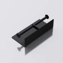 Doporro® Porta Carta Igienica Portarotolo Doppia, Carta Igienica Con Porta Cellulare Per Bagno E Toilette In Acciaio Inox MMF089D, Nero Opaco -Hansgrohe Negozio 94235275 4